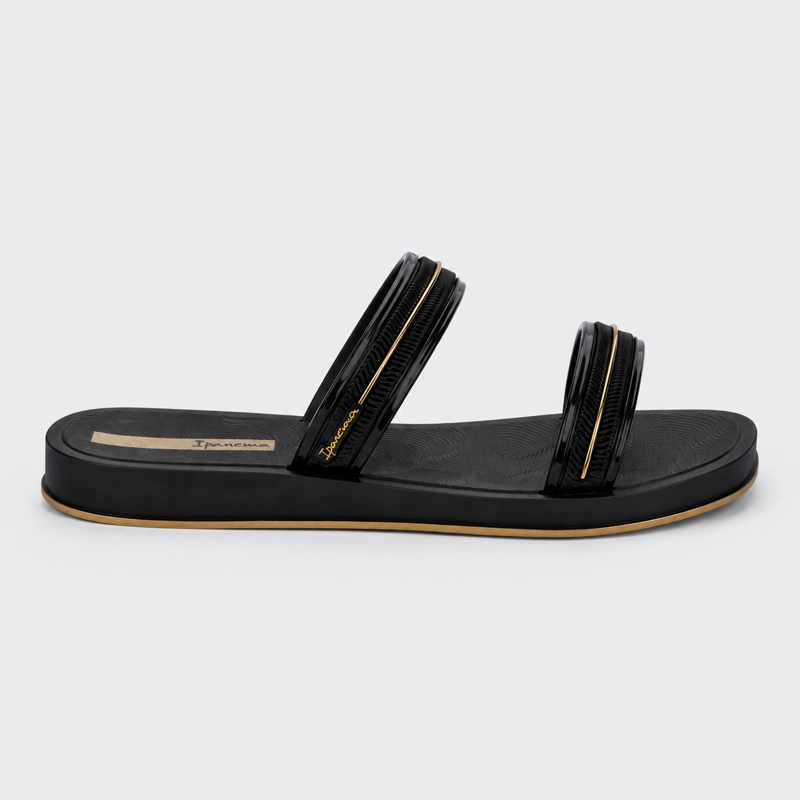 SANDALIA MUJER_ NEGRO GLOW SLIDE 520 IPANEMA - 1