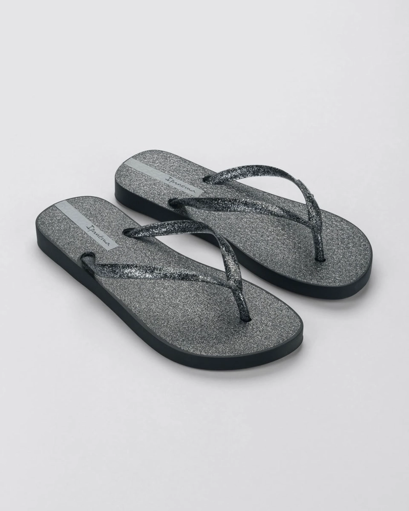 SANDALIA MUJER_ NEGRO/GLITTER 25 IPANEMA - 3