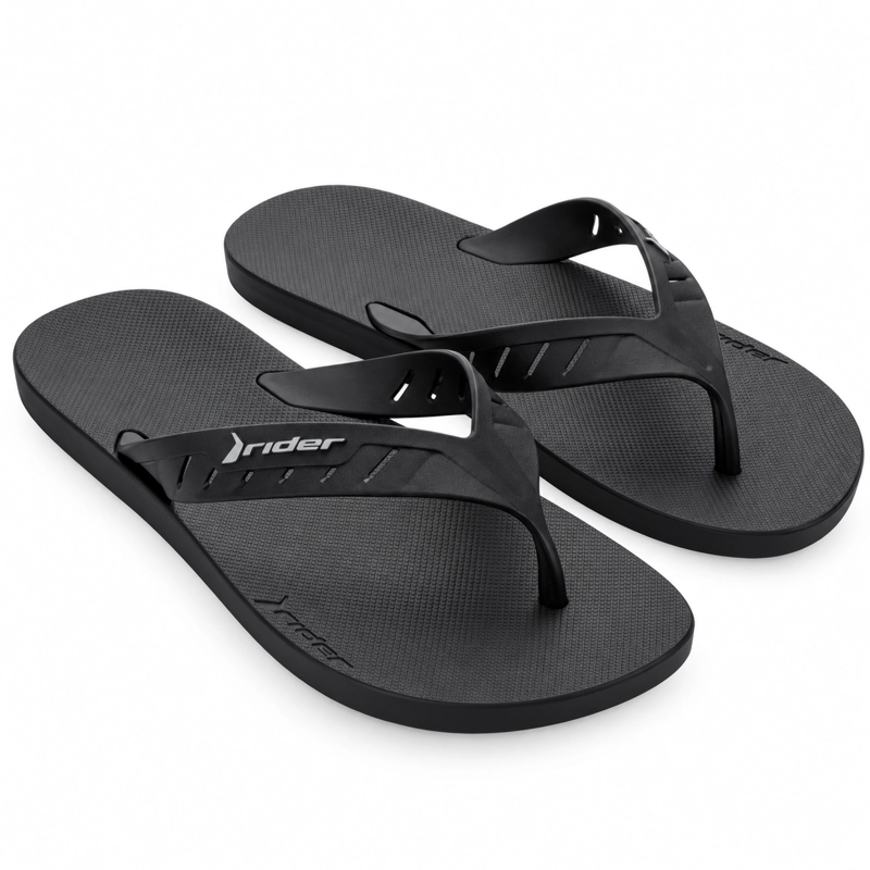SANDALIA HOMBRE_ NEGRO/GRIS CORE RIDER - 2