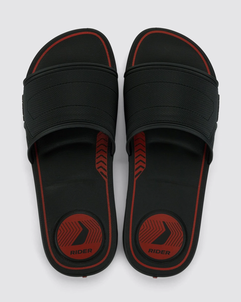 SANDALIA HOMBRE_ NEGRO/ROJO FEEL 248 RIDER - 2