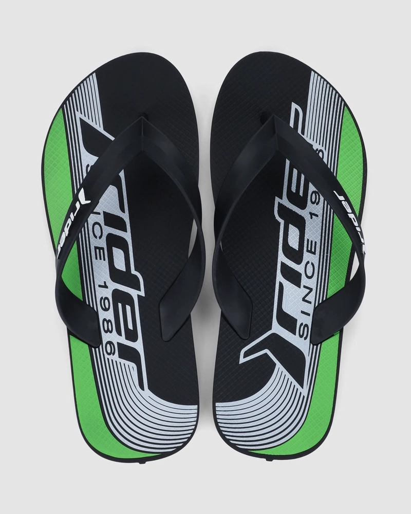 SANDALIA HOMBRE_ NEGRO/VERDE FEEL URBAN RIDER - 2
