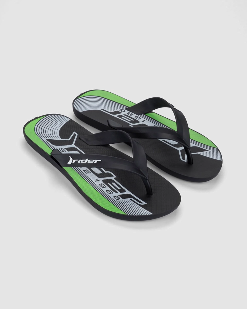SANDALIA HOMBRE_ NEGRO/VERDE FEEL URBAN RIDER - 3