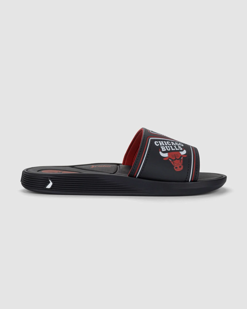 SANDALIA HOMBRE_ NEGRO/AZUL CHICAGO BULLS PUMP RIDER - 1
