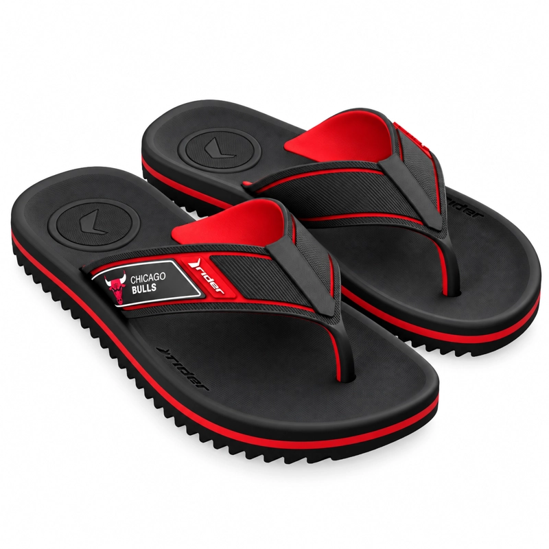SANDALIA HOMBRE_ NEGRO/ROJO TRACE DUO RIDER - 3