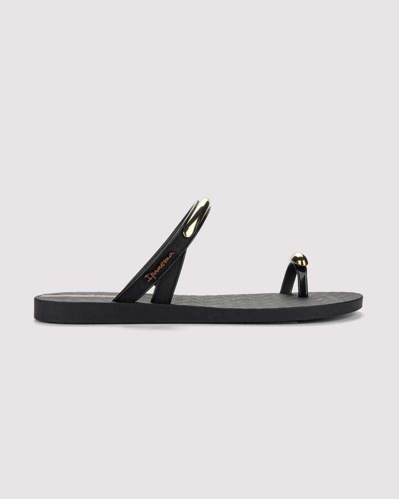SANDALIA MUJER_ NEGRO RING LUX IPANEMA - 1