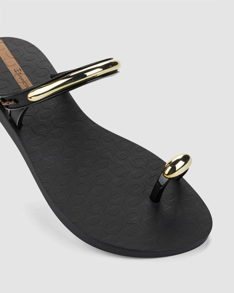 SANDALIA MUJER_ NEGRO RING LUX IPANEMA - 2
