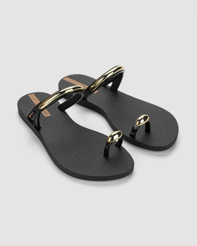 SANDALIA MUJER_ NEGRO RING LUX IPANEMA - 3