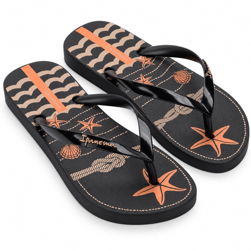 SANDALIA MUJER_ NEGRO/BEIGE NAVY IPANEMA - 2