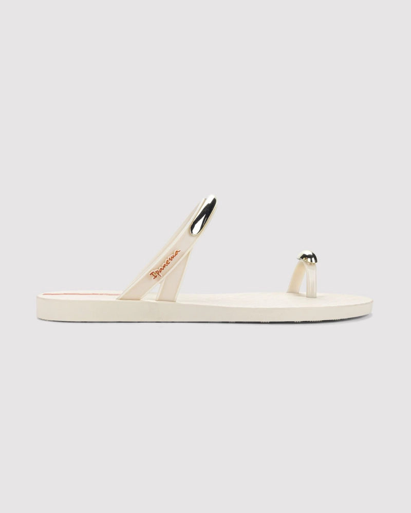 SANDALIA MUJER_ NEGRO BEIGE LUX IPANEMA - 1