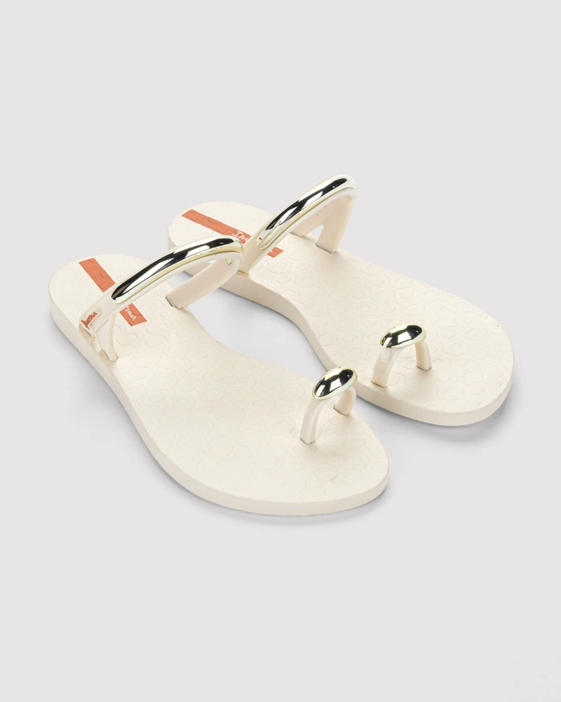 SANDALIA MUJER_ NEGRO BEIGE LUX IPANEMA - 3