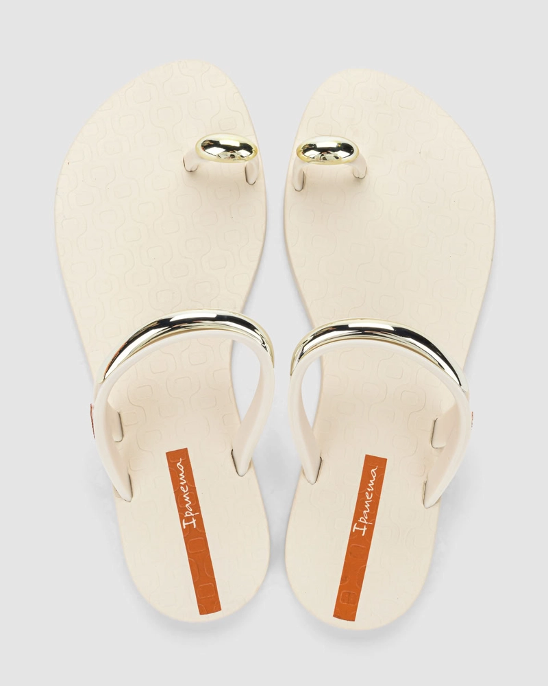 SANDALIA MUJER_ NEGRO BEIGE LUX IPANEMA - 4