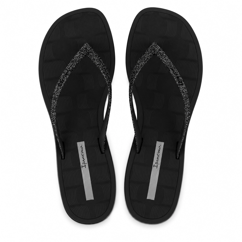 SANDALIA MUJER_ NEGRO/GLITTER GOLD IPANEMA - 3