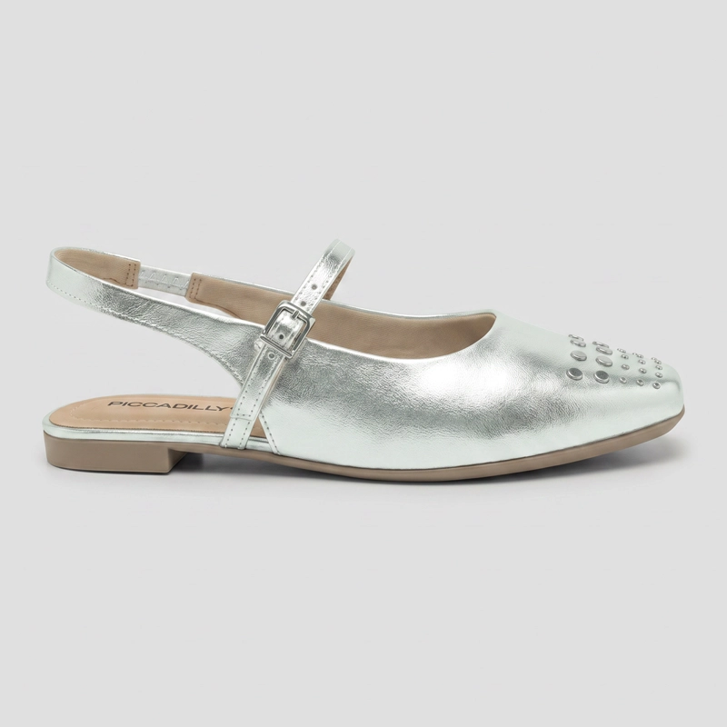 BALLERINA MUJER_ PLATA VANESSA 87 PICCADILLY - 1
