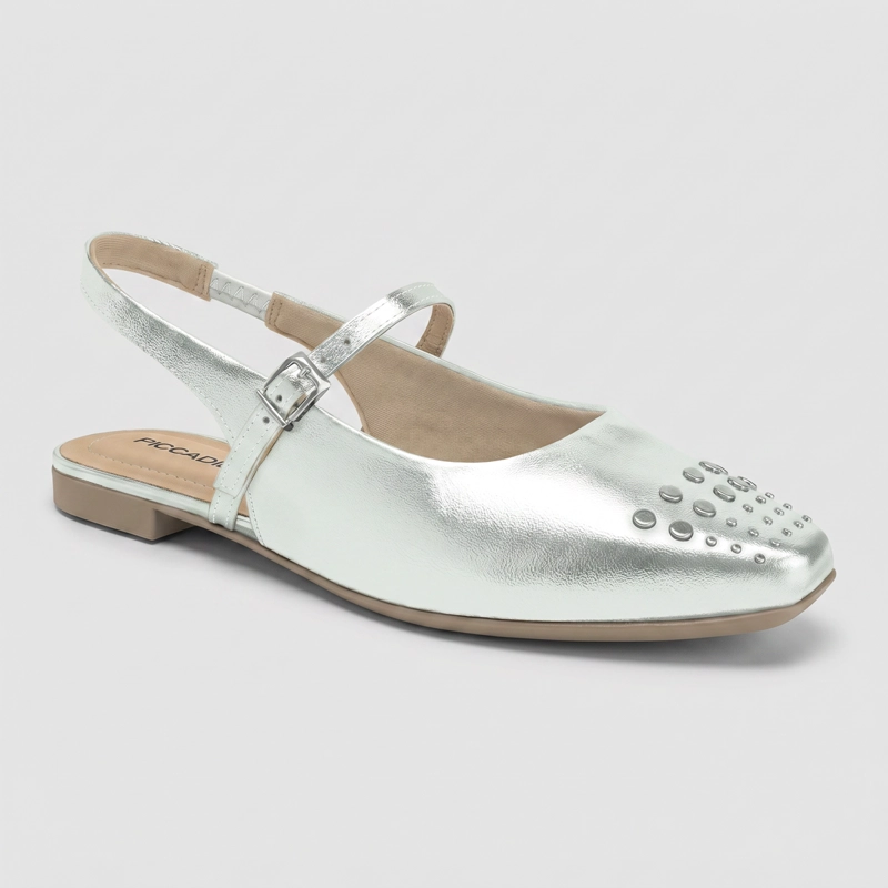BALLERINA MUJER_ PLATA VANESSA 87 PICCADILLY - 2