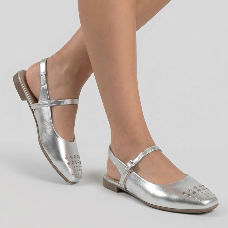 BALLERINA MUJER_ PLATA VANESSA 87 PICCADILLY - 4