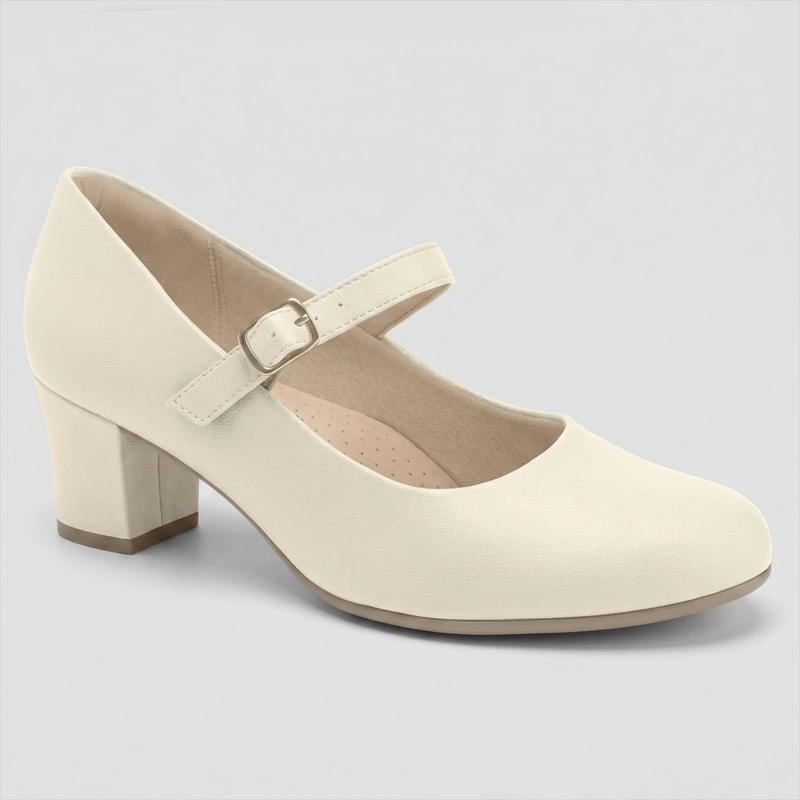 ZAPATO MARY JANE MUJER_ CREMA LAURA 04 PICCADILLY - 2