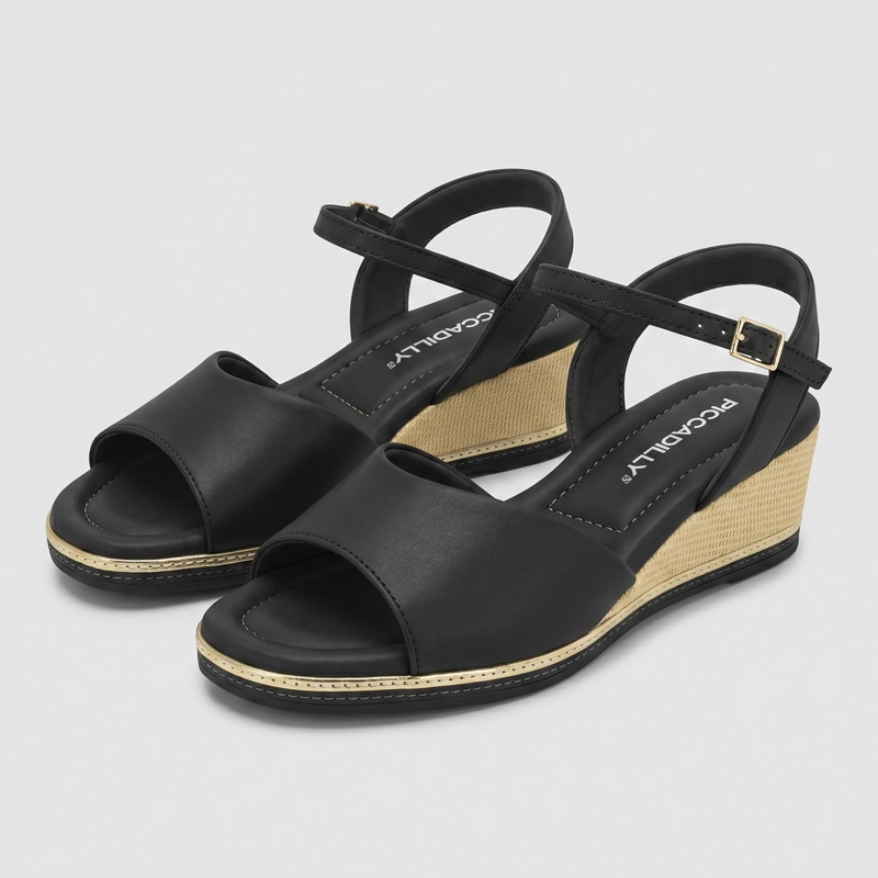 SANDALIA MUJER_ NEGRO DAILA 10 PICCADILLY - 3