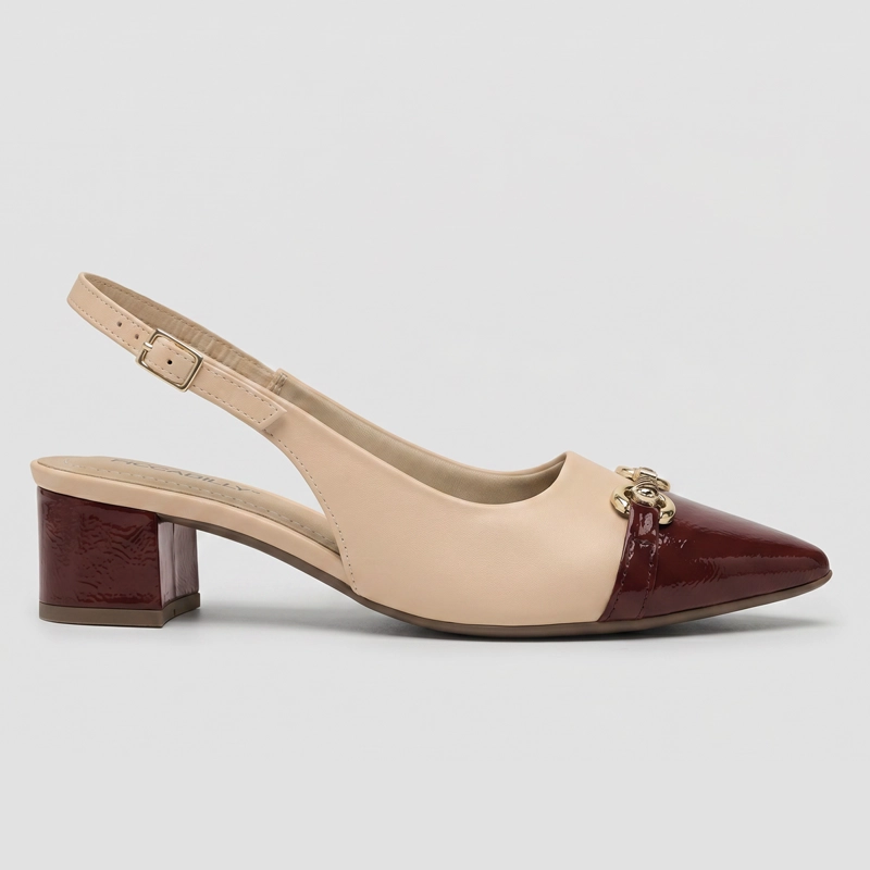 ZAPATO MUJER_ ROSA/VINO TACI 19 PICCADILLY - 1