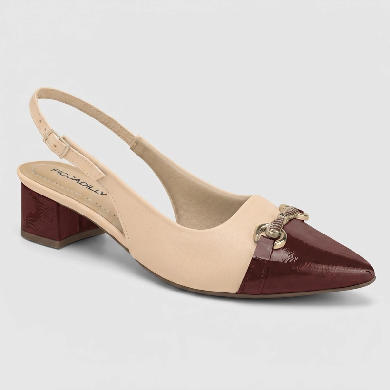 ZAPATO MUJER_ ROSA/VINO TACI 19 PICCADILLY - 2