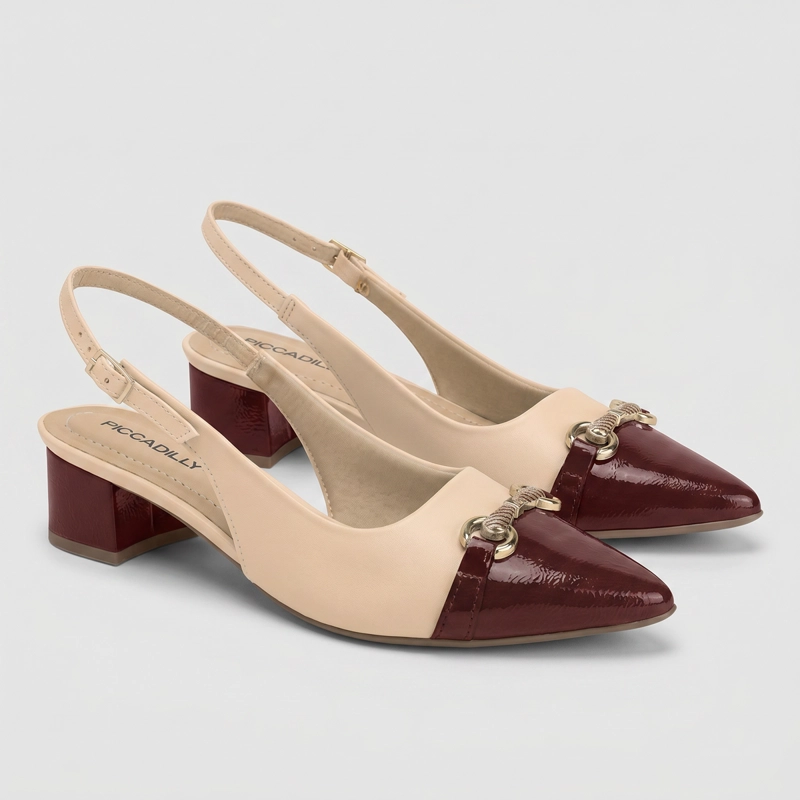 ZAPATO MUJER_ ROSA/VINO TACI 19 PICCADILLY - 3