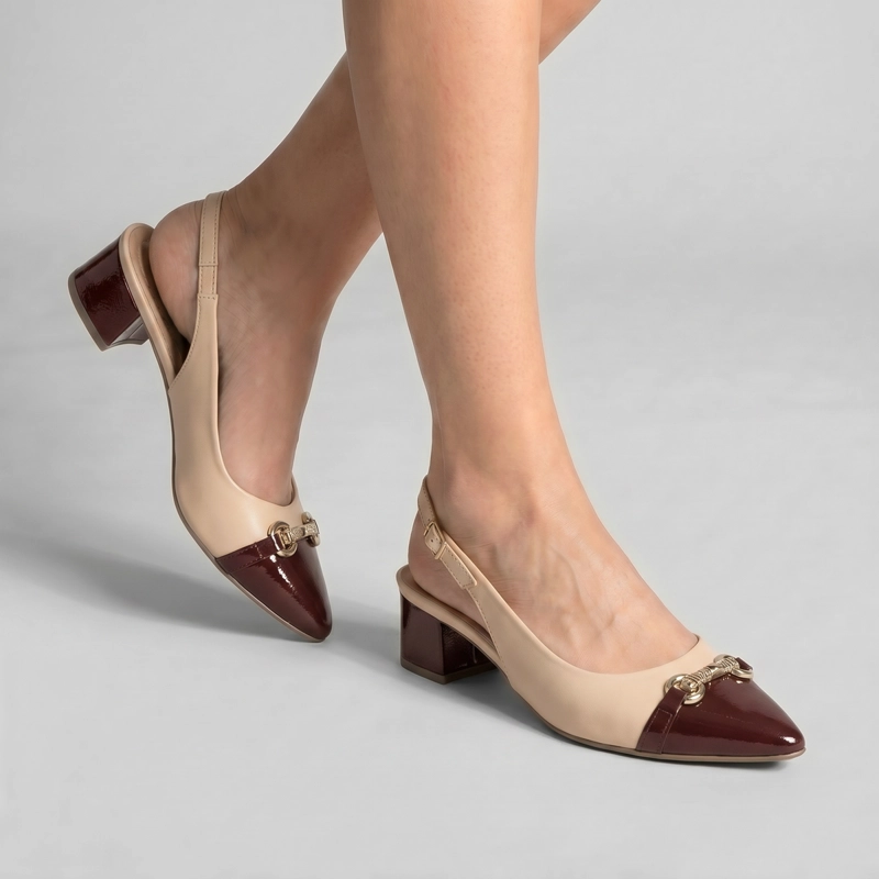 ZAPATO MUJER_ ROSA/VINO TACI 19 PICCADILLY - 4