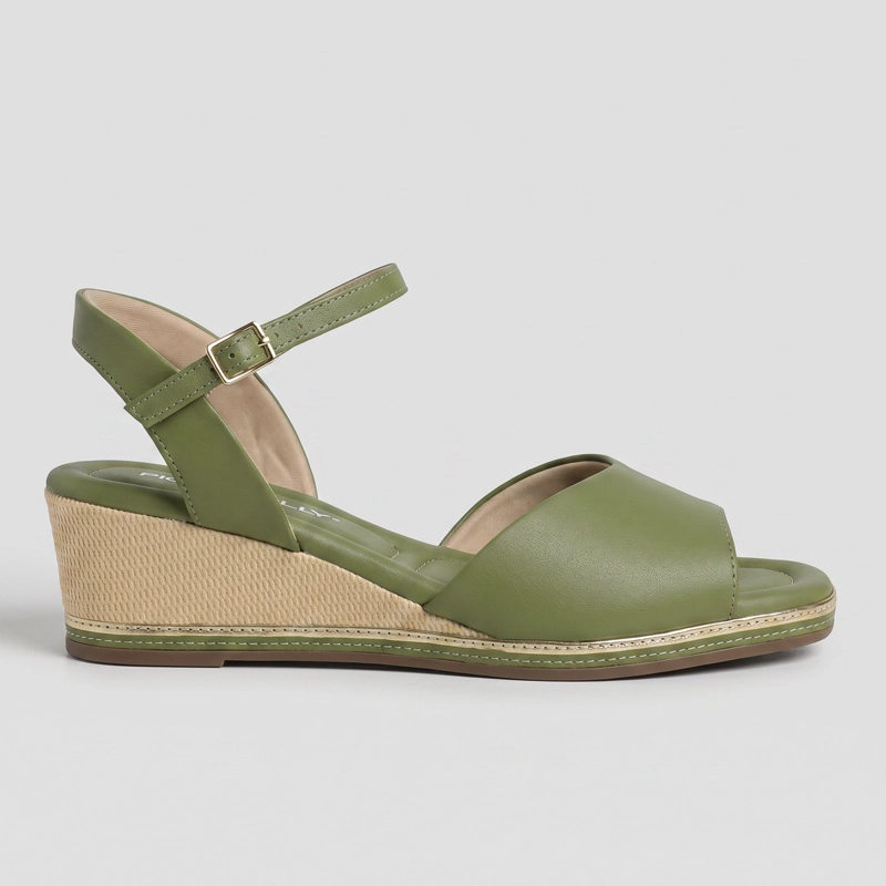 SANDALIA MUJER_ VERDE OLIVA DAILA PICCADILLY - 1