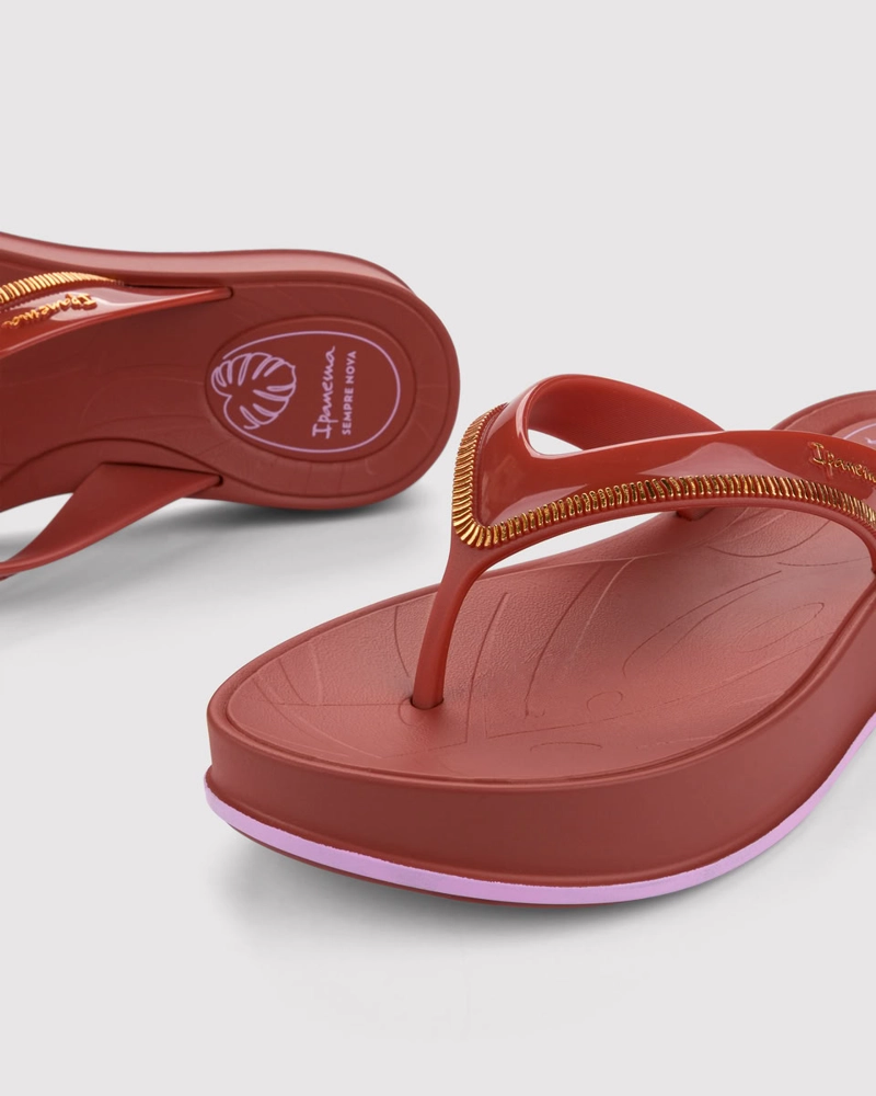 GR-IP-27578 TERRACOTA OXIDADA/ROSA SANDALIA MUJER_ - 3
