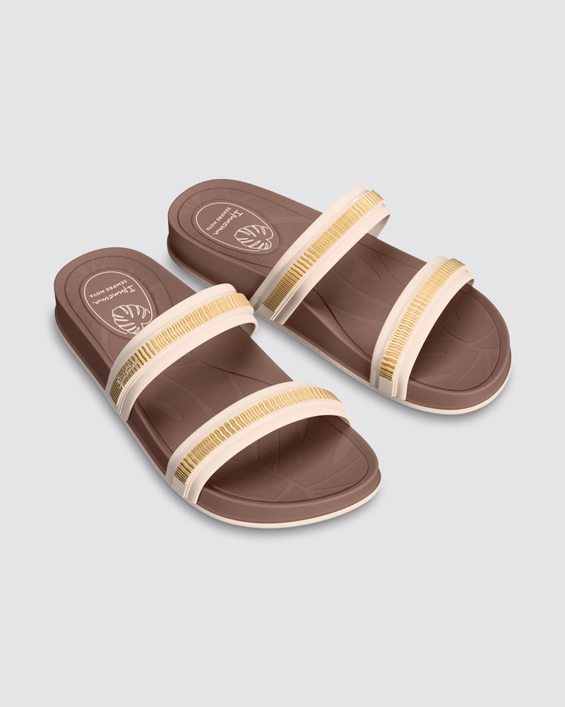 GR-IP-27595 MARRON/BEIGE SANDALIA MUJER_ - 2