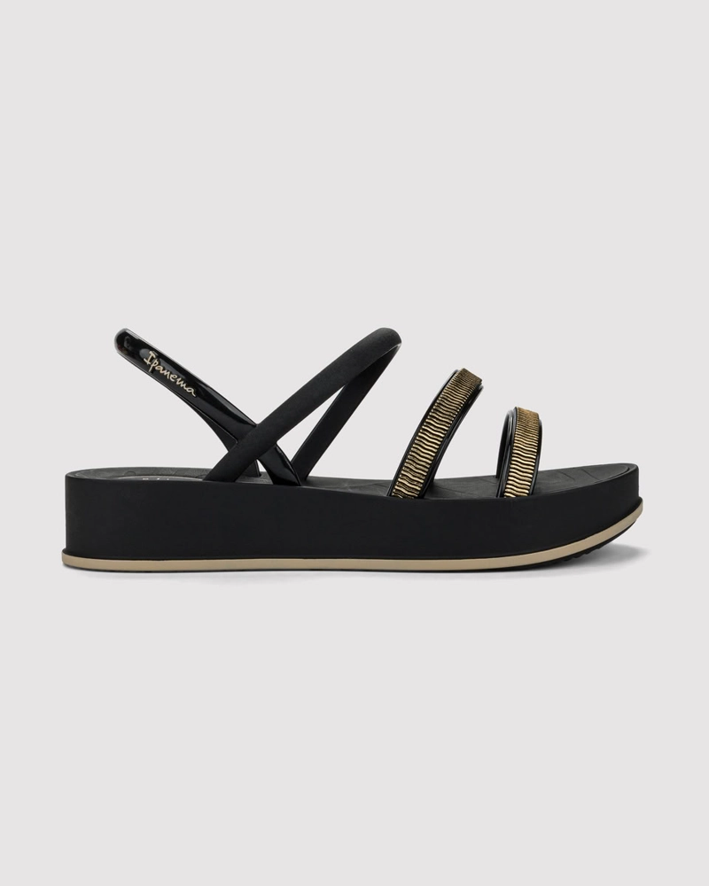 GR-IP-27574 NEGRO/BEIGE SANDALIA MUJER_ - 1
