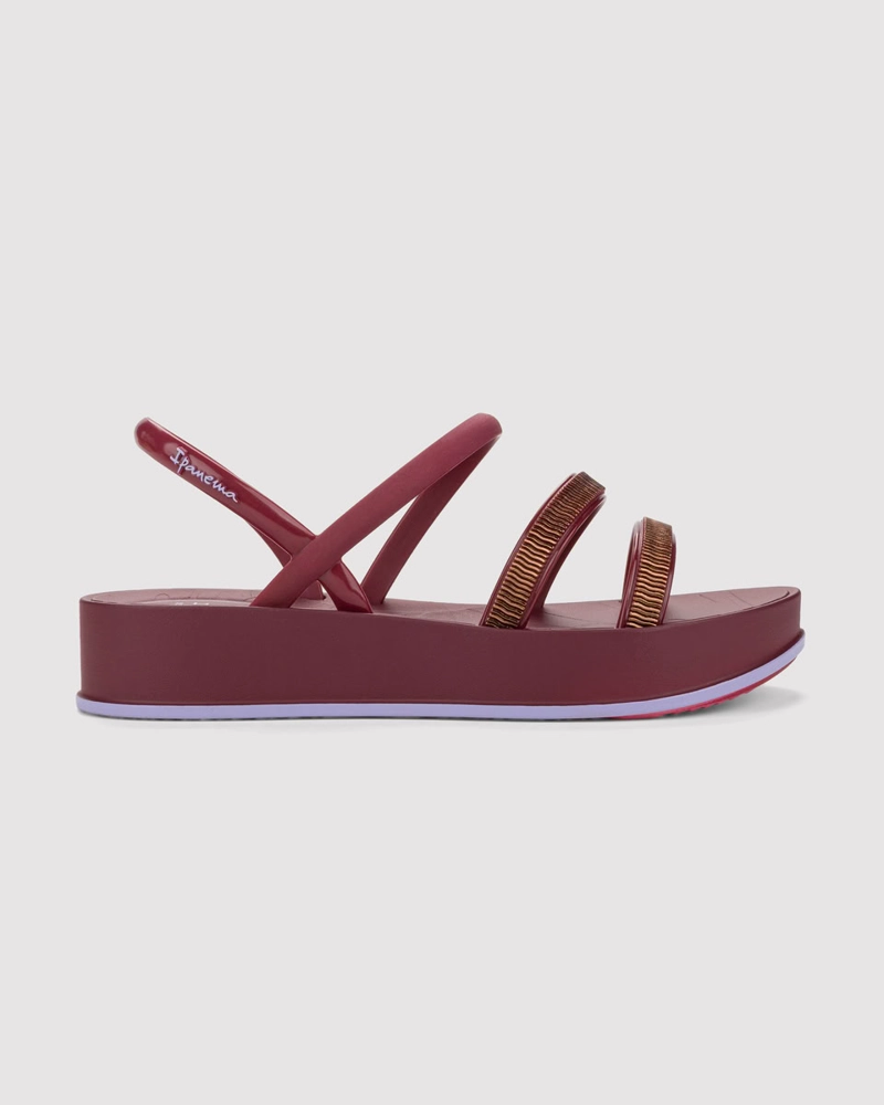 GR-IP-27574 BORDO/LILA SANDALIA MUJER_ - 1