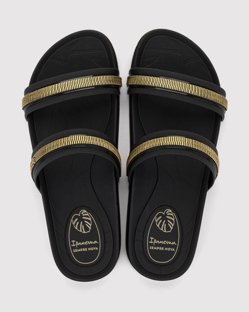 GR-IP-27595 NEGRO/BEIGE SANDALIA MUJER_ - 4
