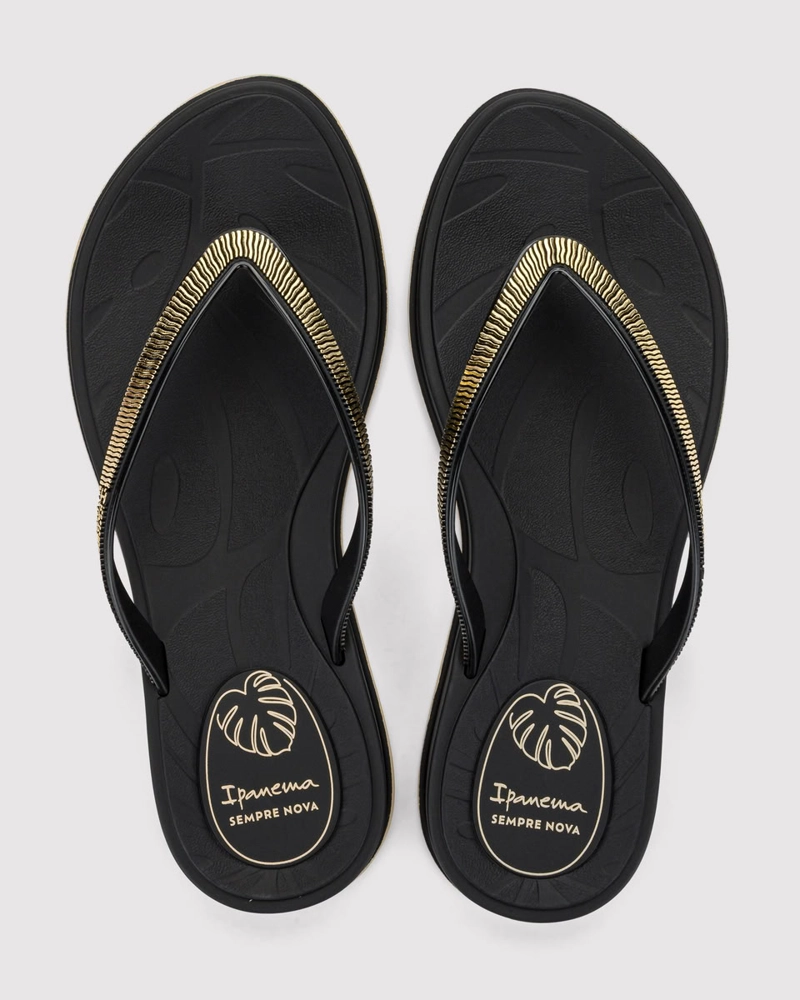 GR-IP-27570 NEGRO/BEIGE SANDALIA MUJER_ - 2