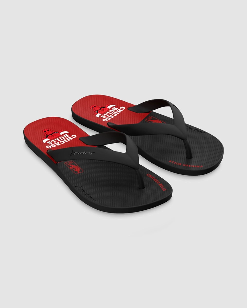 GR-NBA-12677 NEGRO/ROJO SANDALIA HOMBRE_ - 2