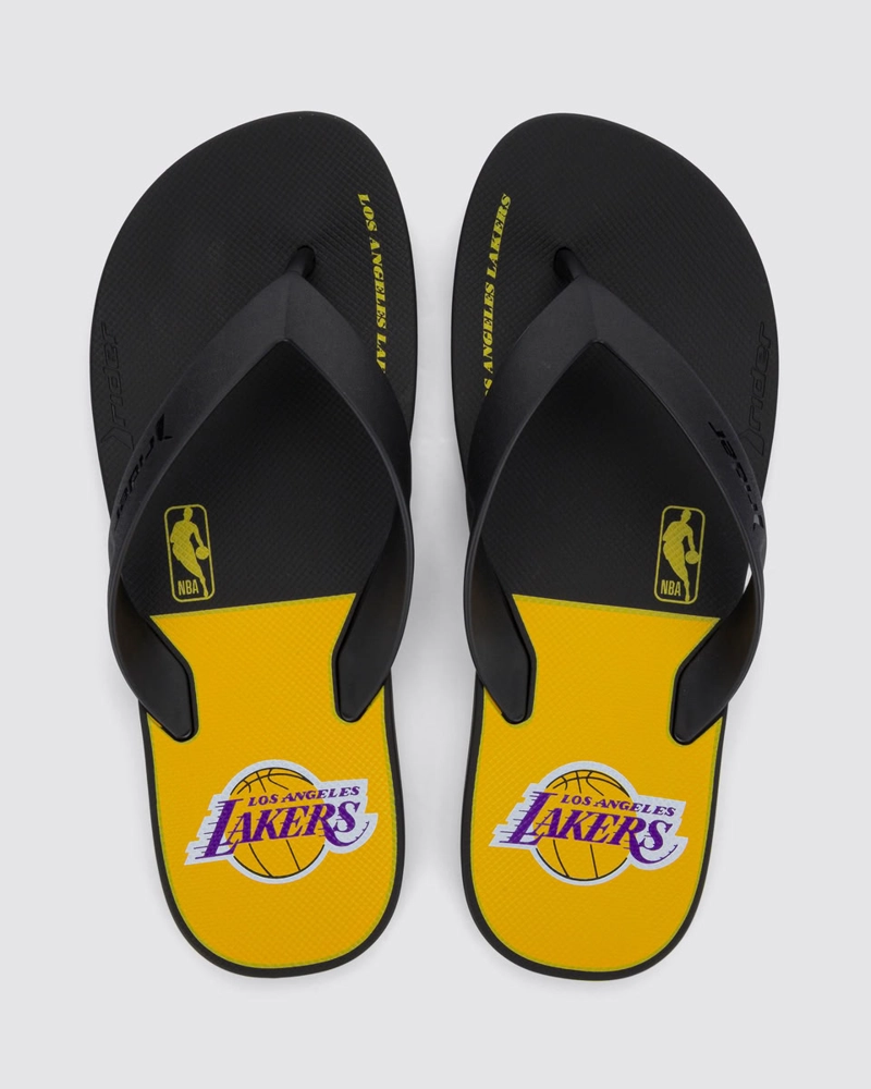 GR-NBA-12677 NEGRO/AMARILLO SANDALIA HOMBRE_ - 2