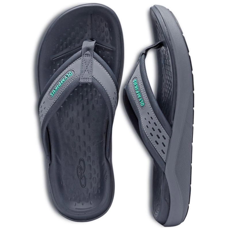 SANDALIA HOMBRE_ OLYMPIKUS 921 GRIS - 4