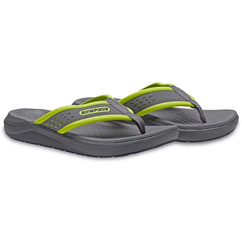 SANDALIA HOMBRE_ OLYMPIKUS 921 GRIS/VERDE - 2