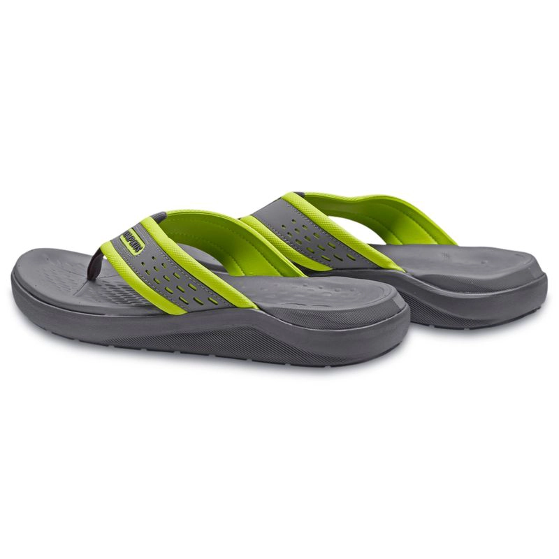 SANDALIA HOMBRE OLYMPIKUS 921 GRIS/VERDE - 3