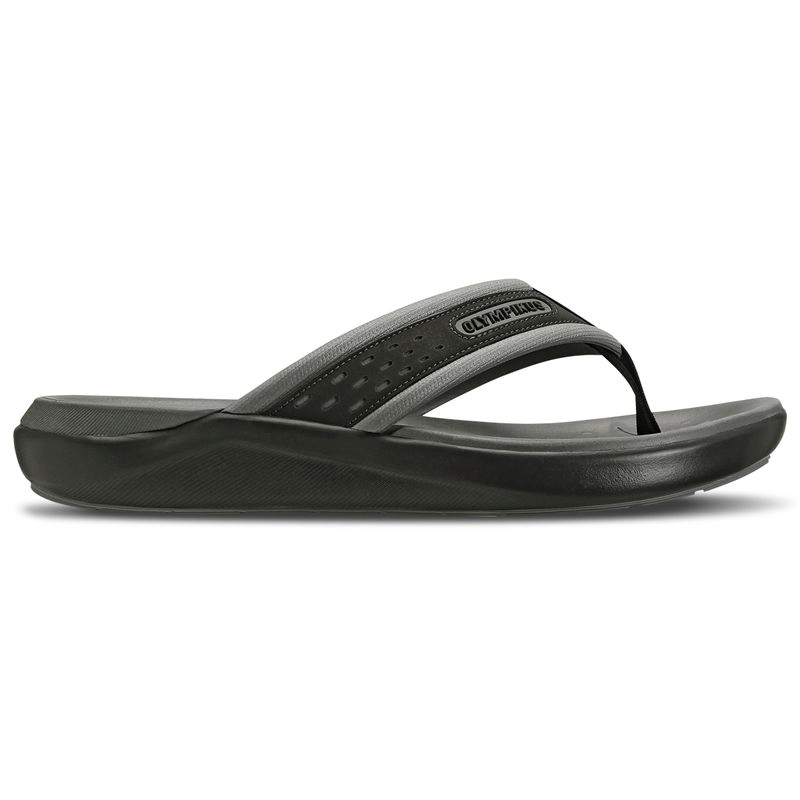 SANDALIA HOMBRE_ OLYMPIKUS 921 NEGRO/GRIS - 1