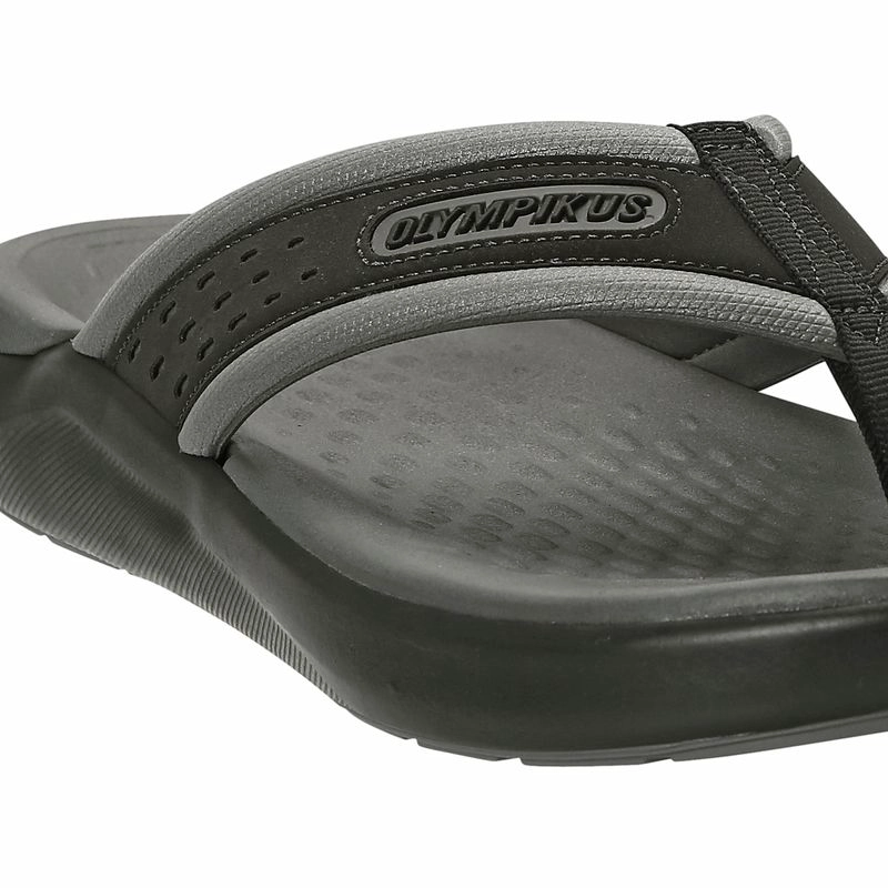 SANDALIA HOMBRE_ OLYMPIKUS 921 NEGRO/GRIS - 3