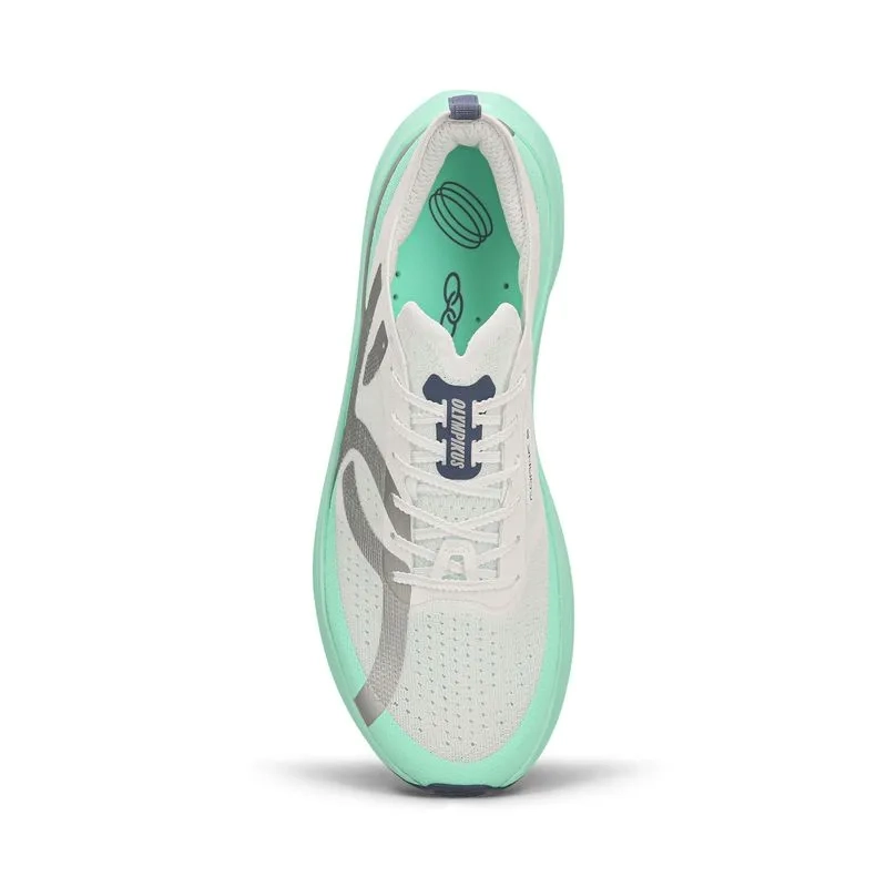 ZAPATILLA RUNNING HOMBRE_ CORRE 5 BLANCO/VERDE MENTA - 4