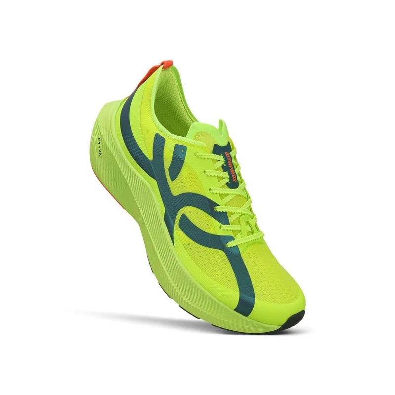 ZAPATILLA RUNNING HOMBRE_ CORRE 5 VERDE LIMON - 2