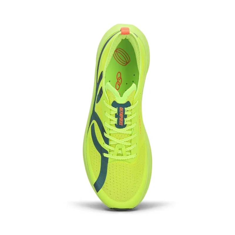 ZAPATILLA RUNNING HOMBRE_ CORRE 5 VERDE LIMON - 4