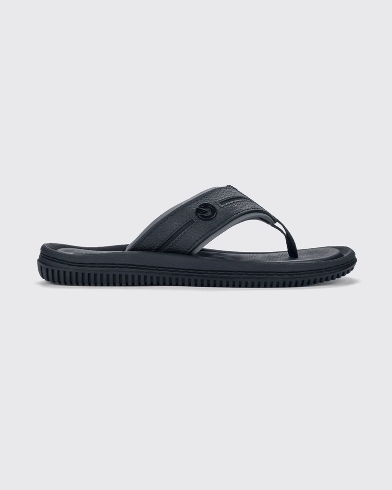 GR-CT-12525 NEGRO/NEGRO/GRIS SANDALIA HOMBRE_ - 1
