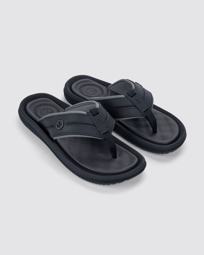 GR-CT-12525 NEGRO/NEGRO/GRIS SANDALIA HOMBRE_ - 3