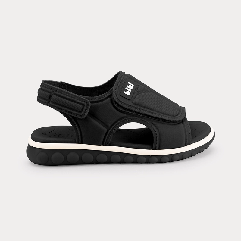 SANDALIA INFANTIL NEGRO SUMMER ROLL SPORT BIBI - 1