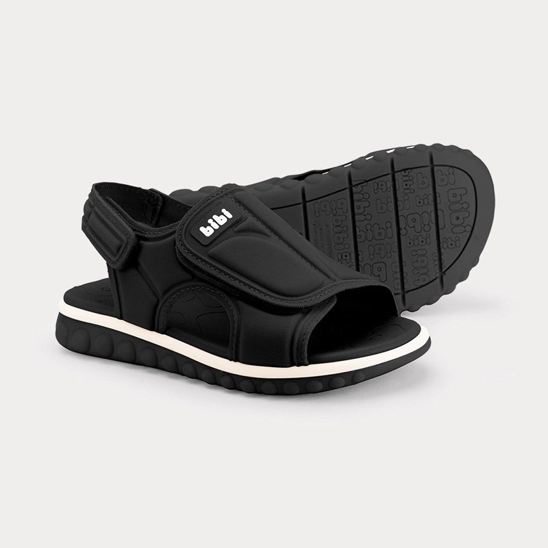 SANDALIA INFANTIL NEGRO SUMMER ROLL SPORT BIBI - 4