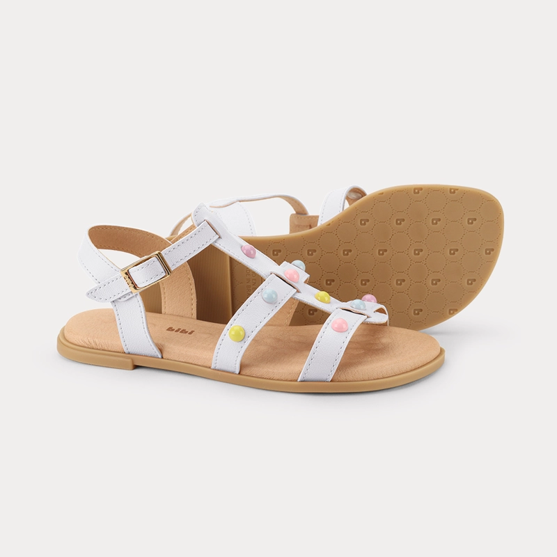 SANDALIA INFANTIL BLANCO SHINE 921 BIBI - 2