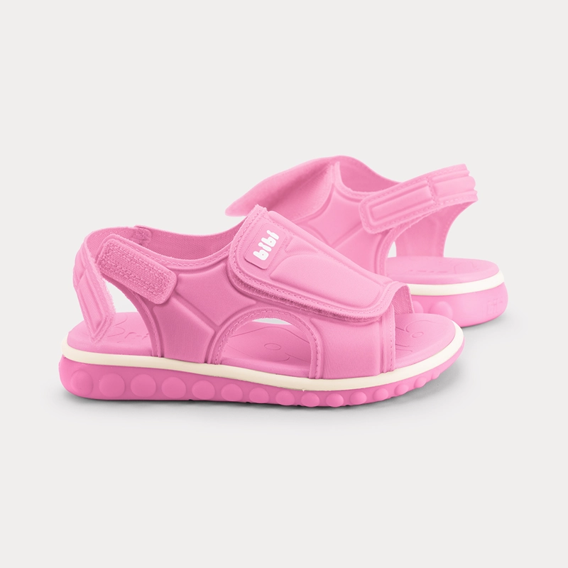 SANDALIA INFANTIL ROSA SUMMER ROLL SPORT BIBI - 4