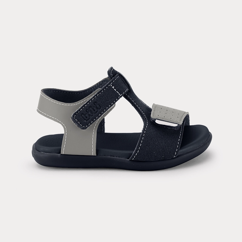 SANDALIA BEBE AZUL MARINO SOFT 3 BIBI - 1