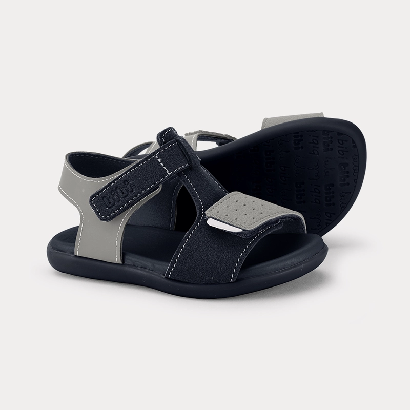 SANDALIA BEBE AZUL MARINO SOFT 3 BIBI - 3